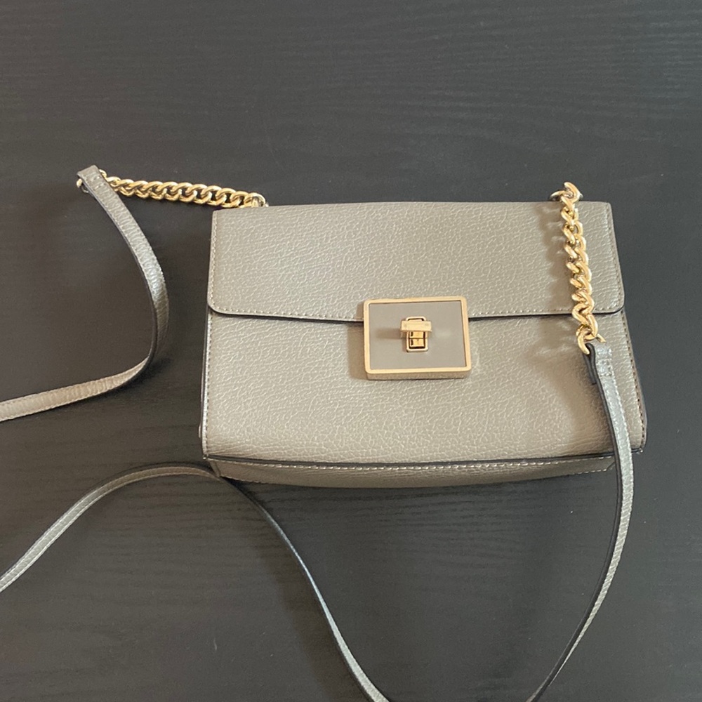 Grey crossbody